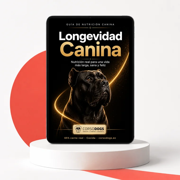 eBook Longevidad Canina: nutrición natural cocida para perros