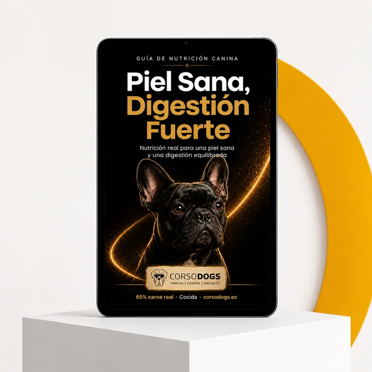 eBook Piel Sana, Digestión Fuerte: alergias y rascado en perros